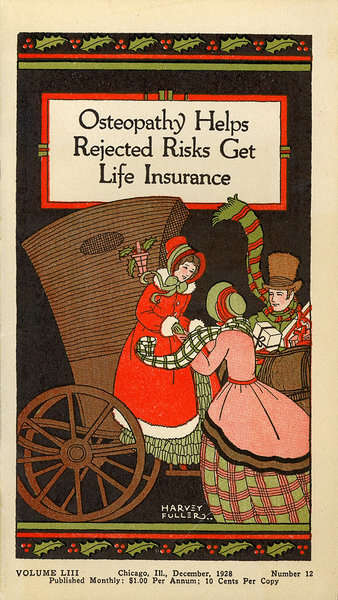 Cover of Osteopathy Helps Rejected Risks Get Life Insurance